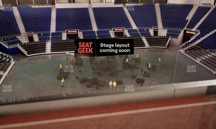 Chase Center - Section Theater Box 50 Seat View