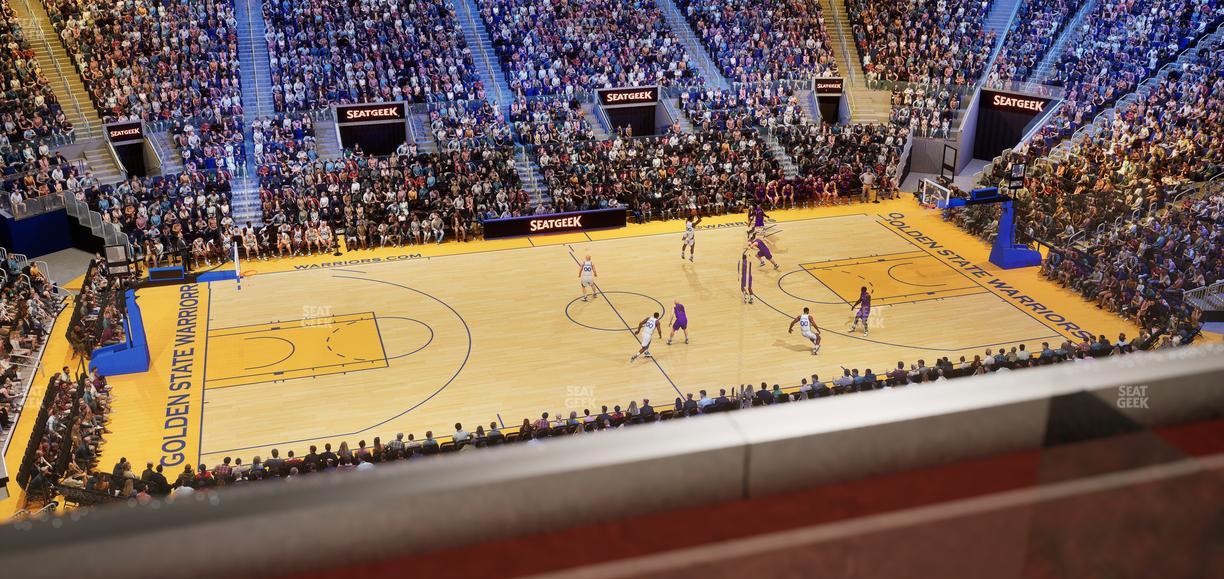 Chase Center - Section Theater Box 52 Seat View