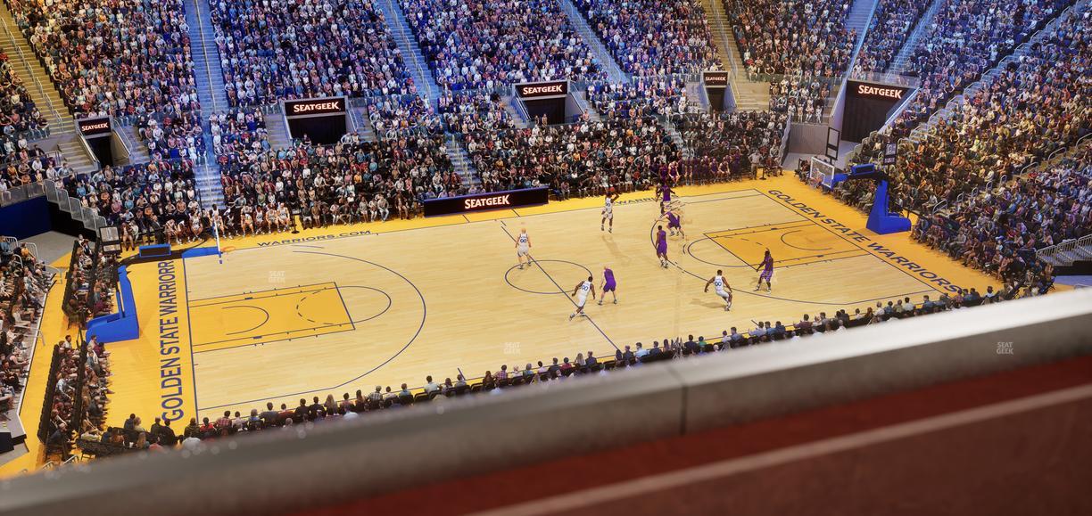 Chase Center - Section Theater Box 53 Seat View