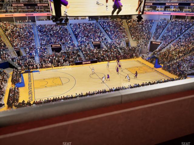 Chase Center - Section Theater Box 53 Seat View