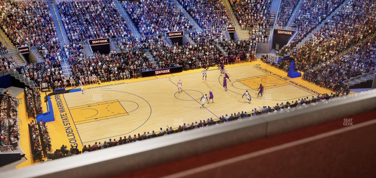 Chase Center - Section Theater Box 55 Seat View