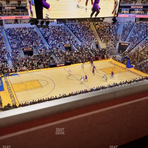 Chase Center - Section Theater Box 55 Seat View