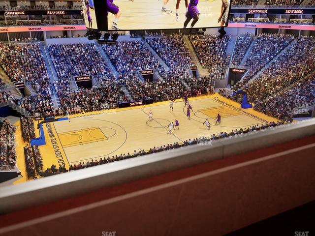 Chase Center - Section Theater Box 55 Seat View