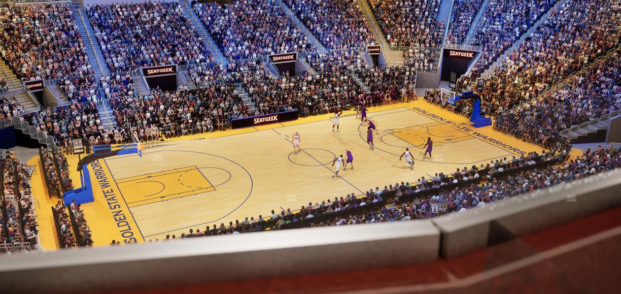 Chase Center - Section Theater Box 56 Seat View