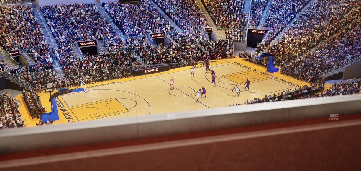 Chase Center - Section Theater Box 57 Seat View