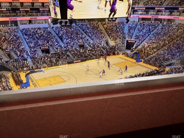 Chase Center - Section Theater Box 57 Seat View