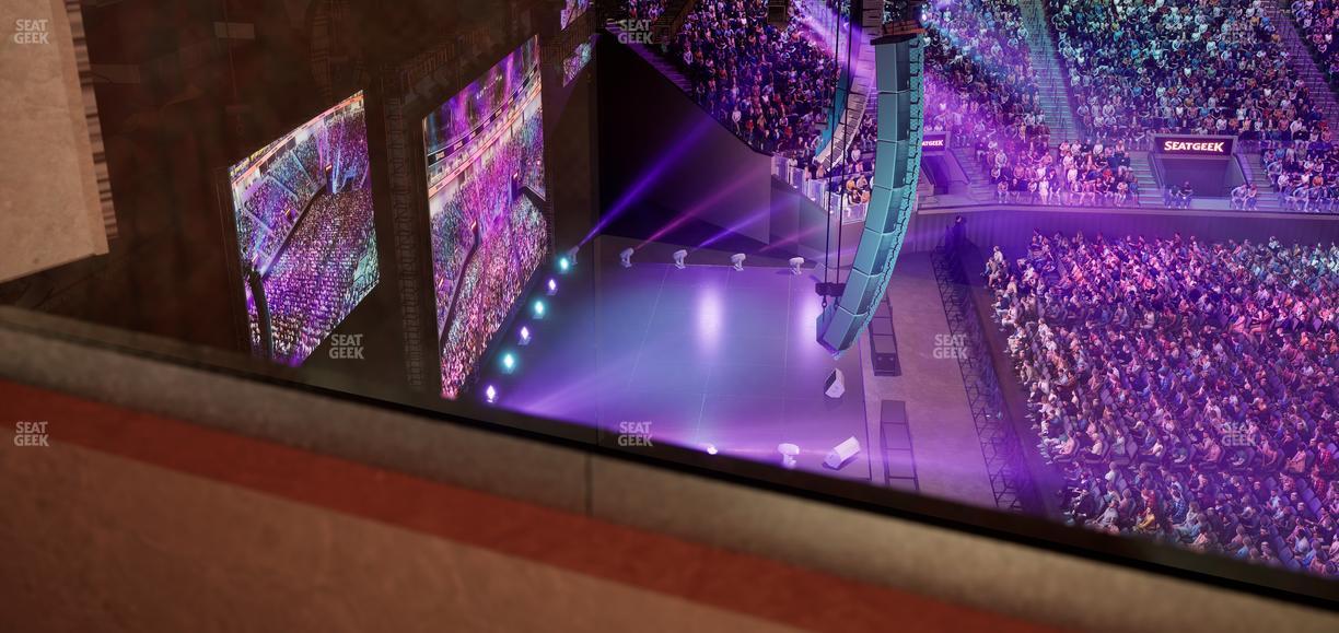 Chase Center - Section Theater Box 58 Seat View