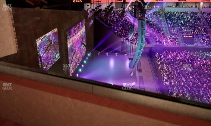 Chase Center - Section Theater Box 58 Seat View