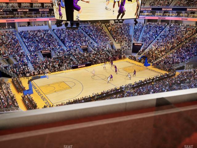 Chase Center - Section Theater Box 58 Seat View