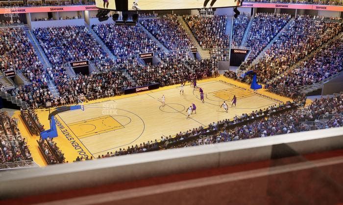 Chase Center - Section Theater Box 58 Seat View