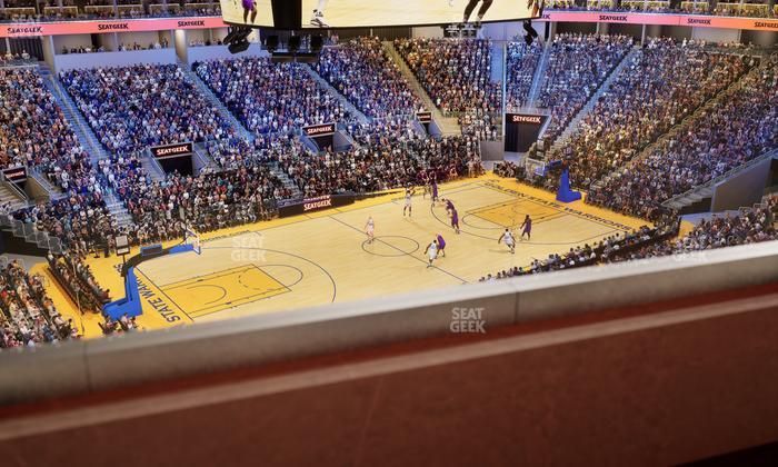 Chase Center - Section Theater Box 59 Seat View