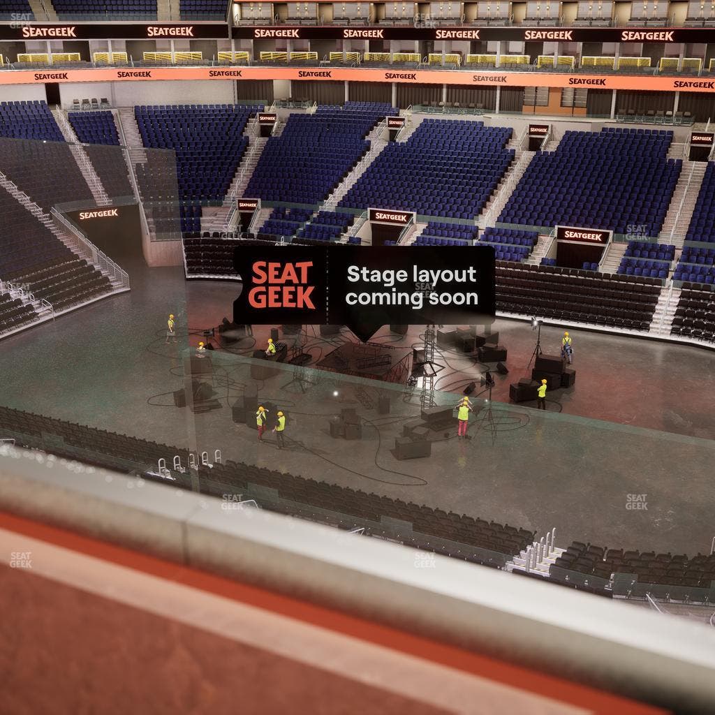 Chase Center - Section Theater Box 6 Seat View