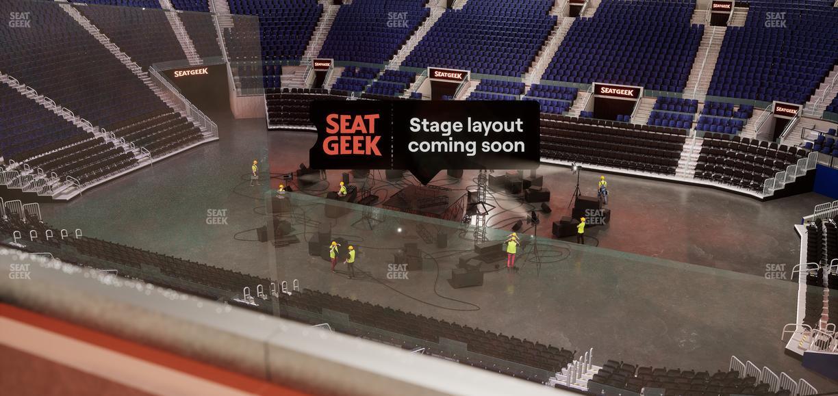 Chase Center - Section Theater Box 6 Seat View