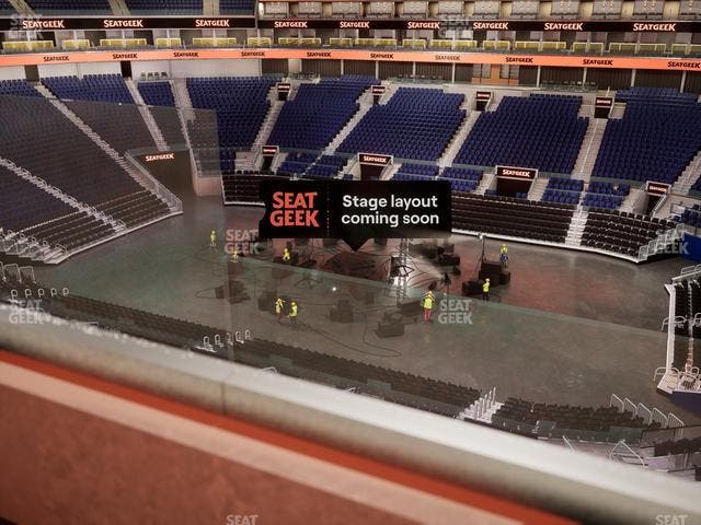 Chase Center - Section Theater Box 6 Seat View