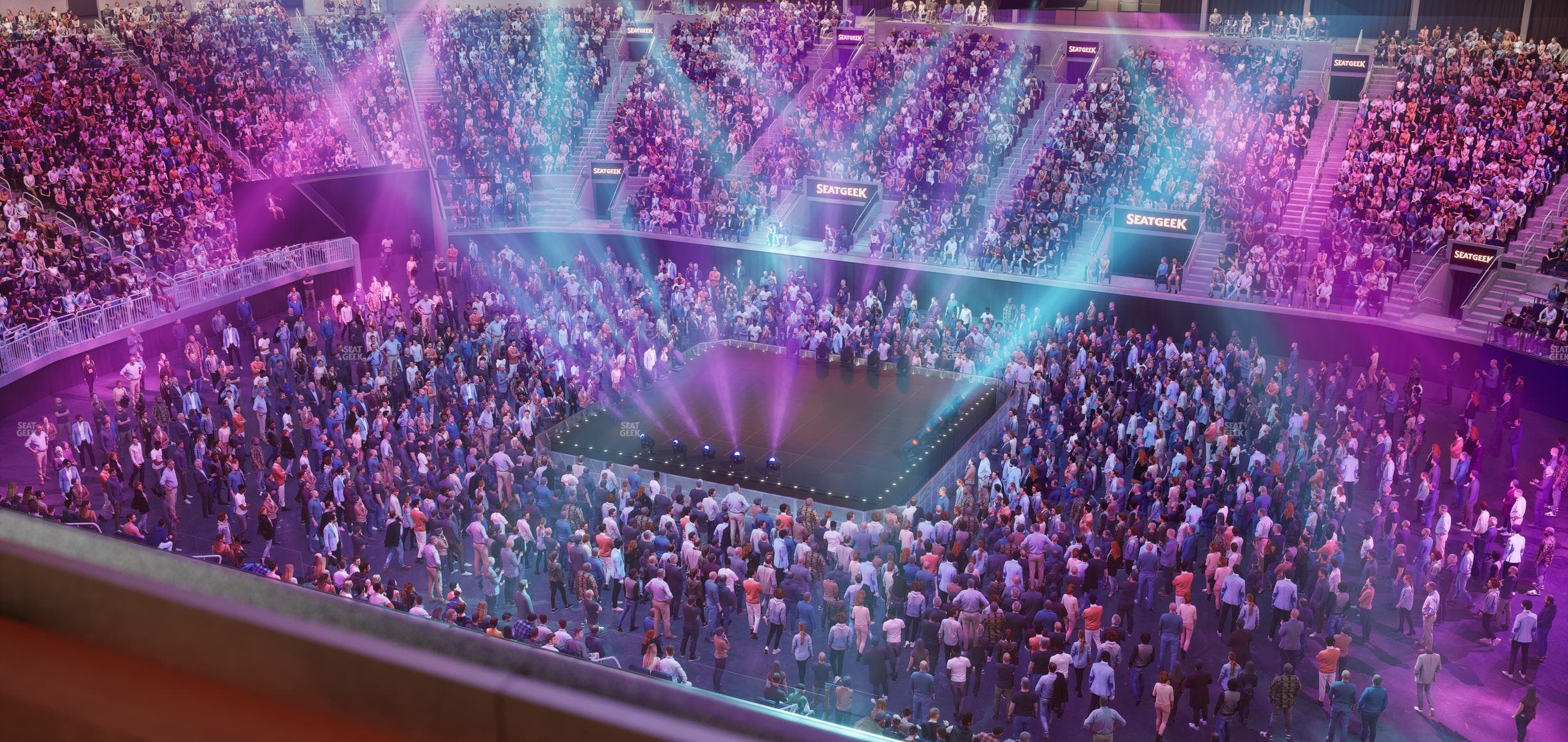 Chase Center - Section Theater Box 6 Seat View