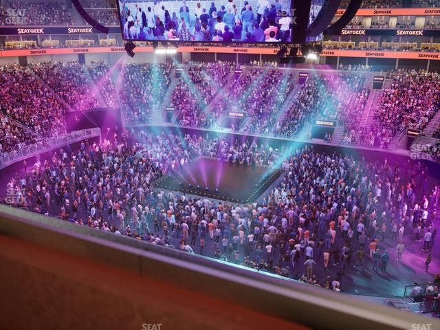 Chase Center - Section Theater Box 6 Seat View