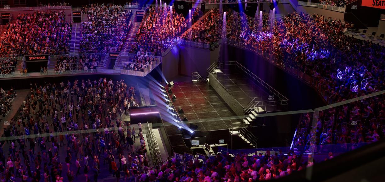 Chase Center - Section Theater Box 6 Seat View