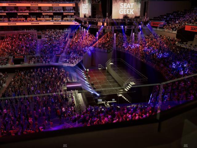 Chase Center - Section Theater Box 6 Seat View