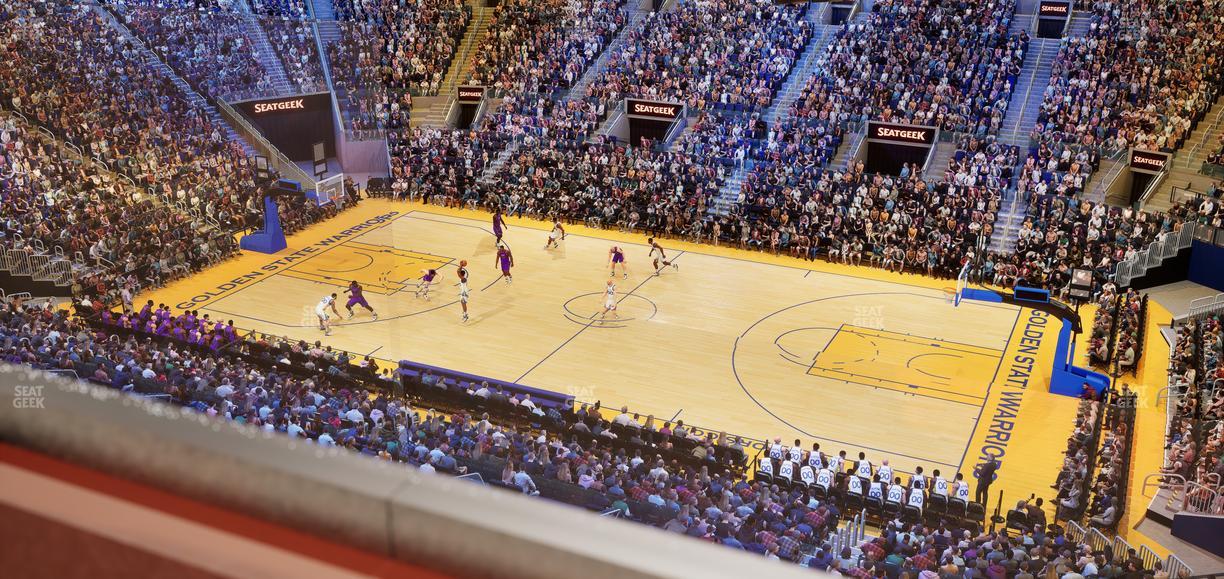 Chase Center - Section Theater Box 6 Seat View