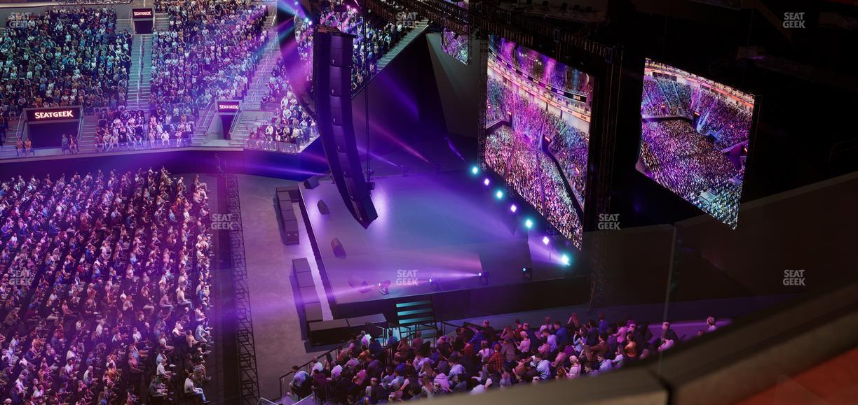 Chase Center - Section Theater Box 6 Seat View