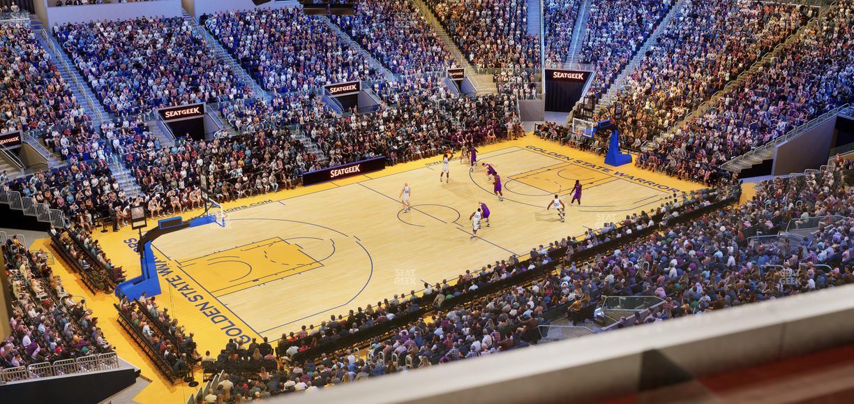 Chase Center - Section Theater Box 60 Seat View