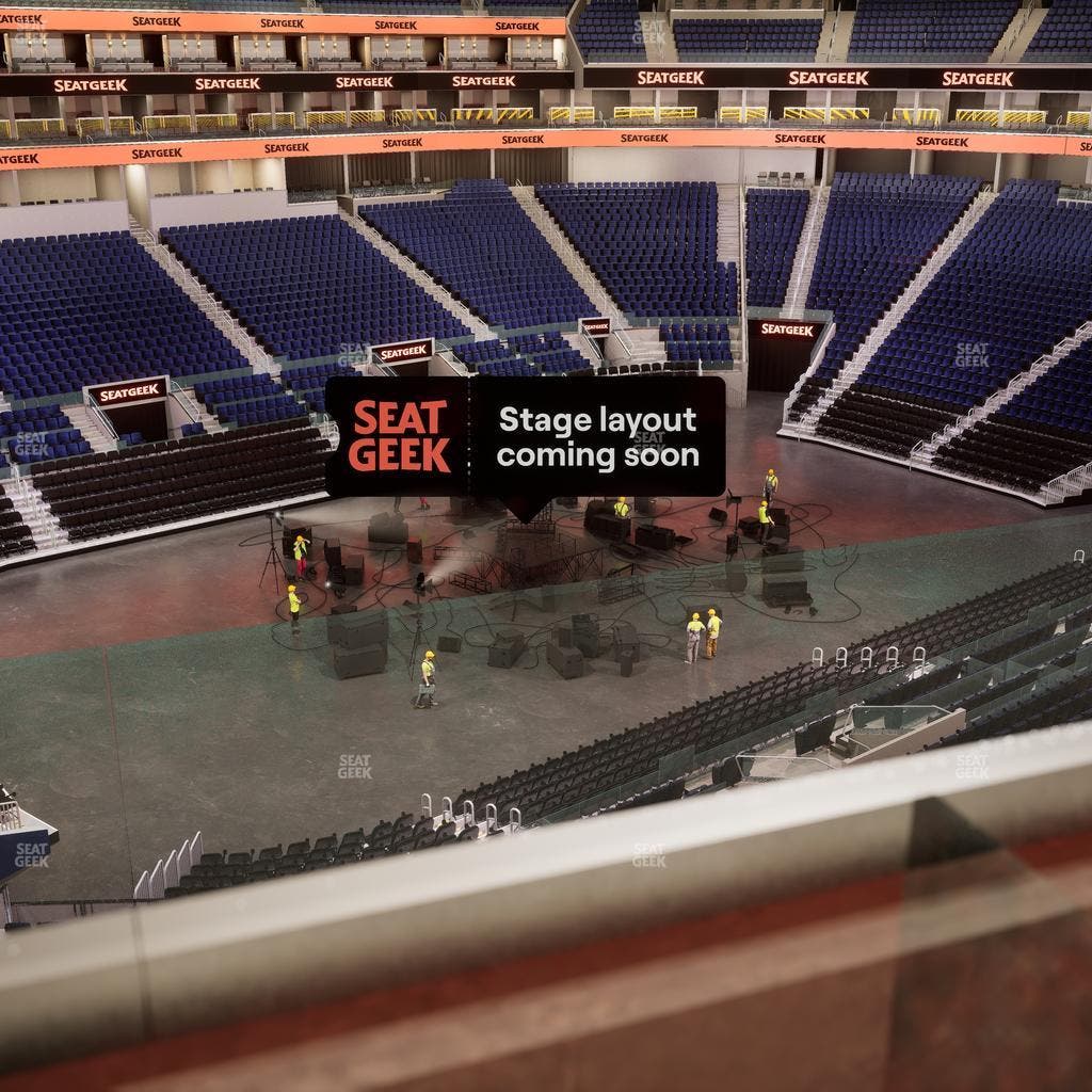 Chase Center - Section Theater Box 60 Seat View