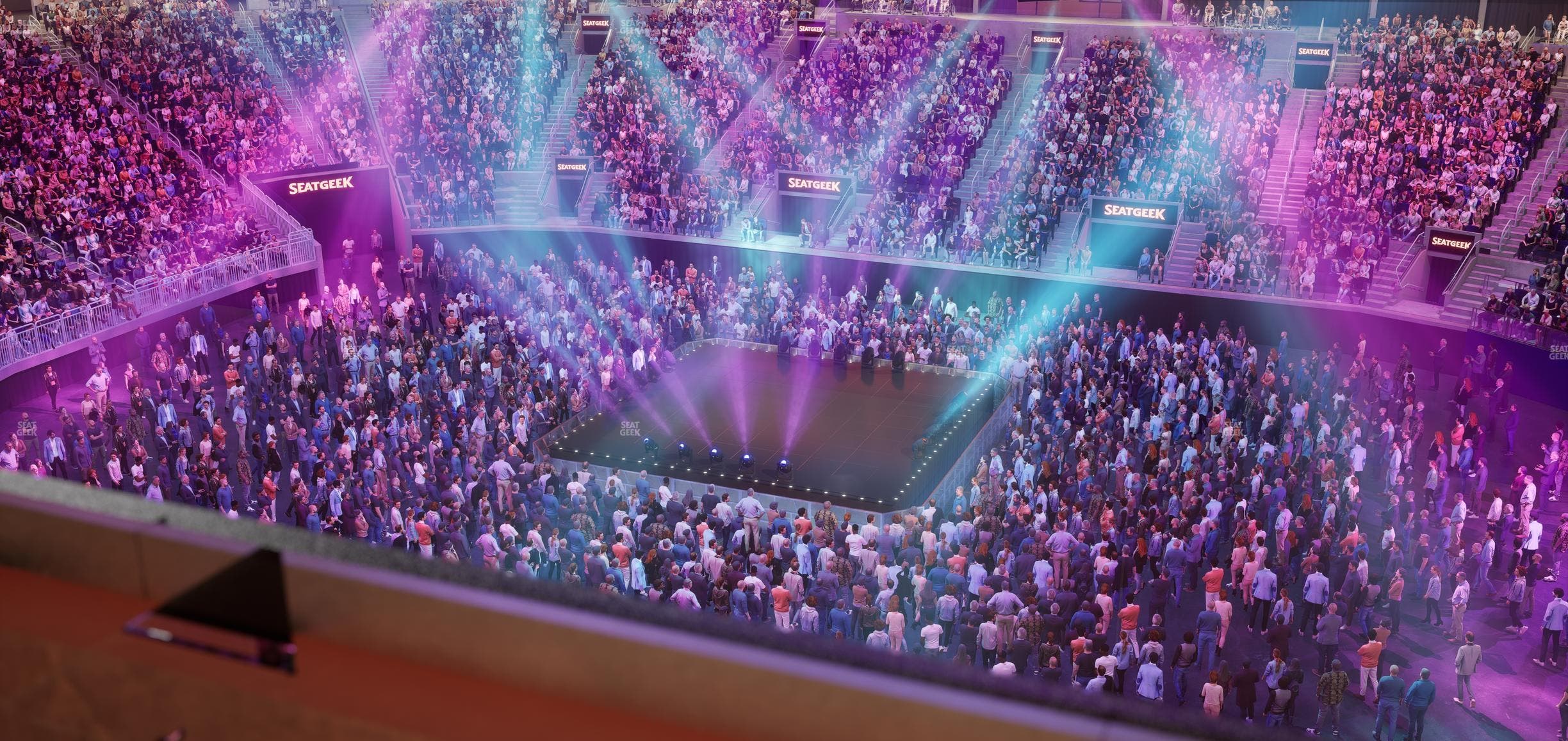 Chase Center - Section Theater Box 7 Seat View