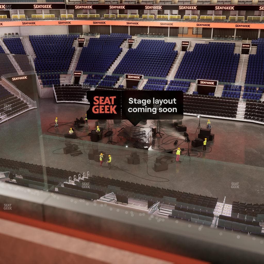 Chase Center - Section Theater Box 8 Seat View