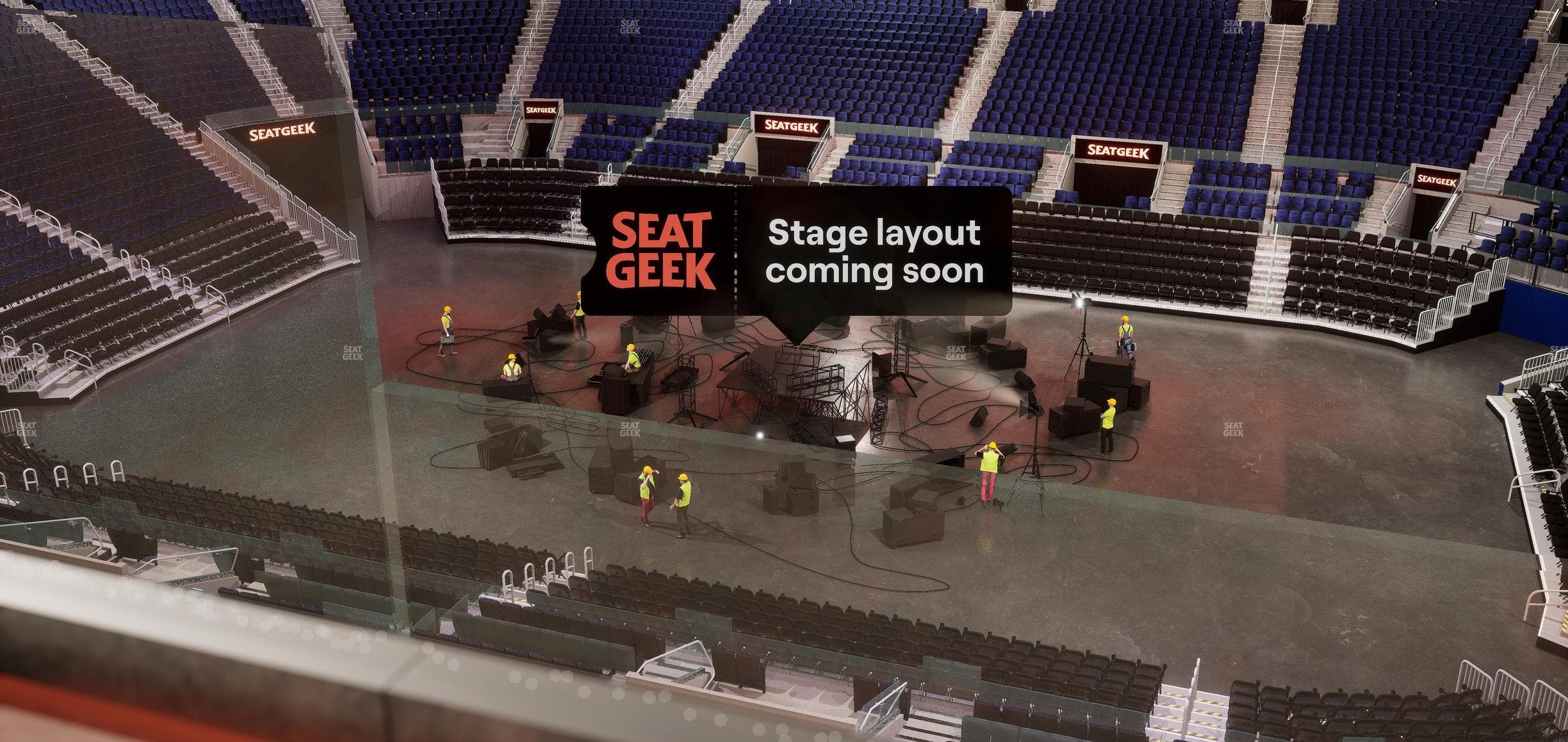 Chase Center - Section Theater Box 8 Seat View