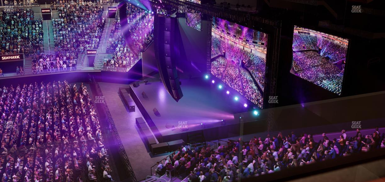 Chase Center - Section Theater Box 8 Seat View