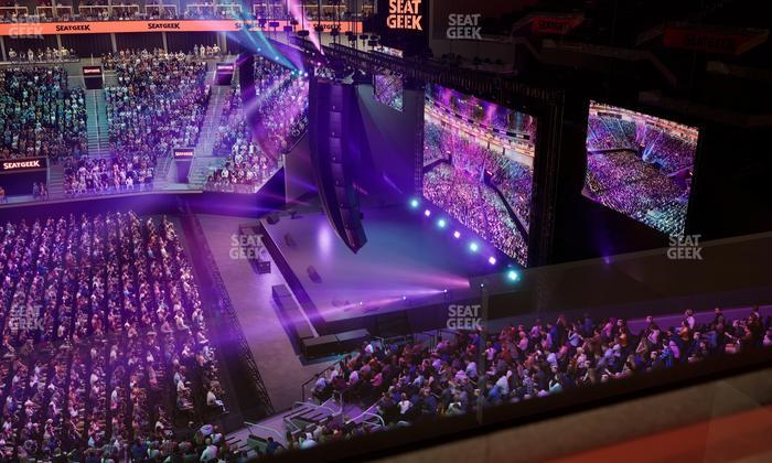 Chase Center - Section Theater Box 8 Seat View