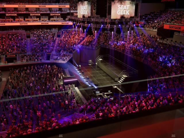 Chase Center - Section Theater Box 8 Seat View