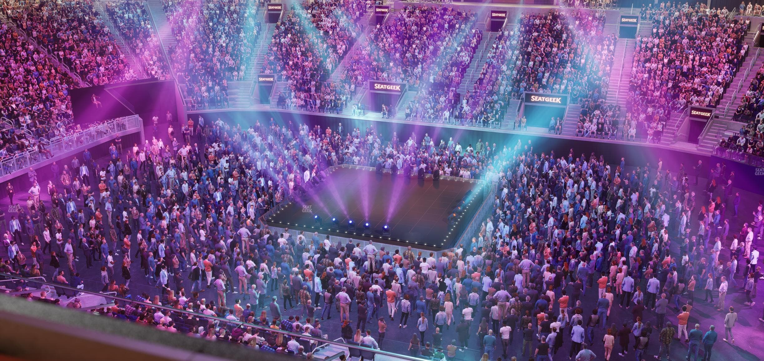 Chase Center - Section Theater Box 8 Seat View