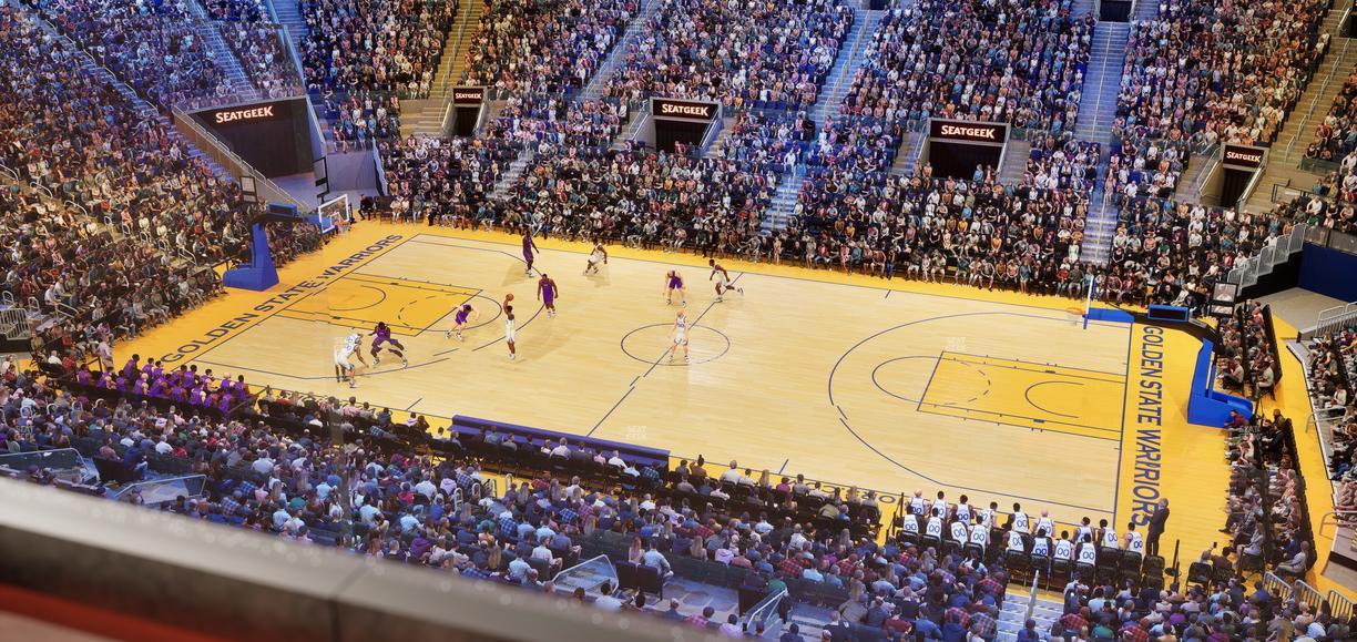 Chase Center - Section Theater Box 8 Seat View