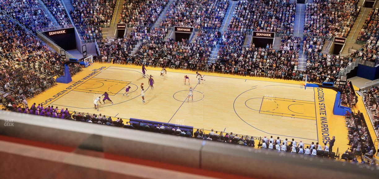 Chase Center - Section Theater Box 9 Seat View