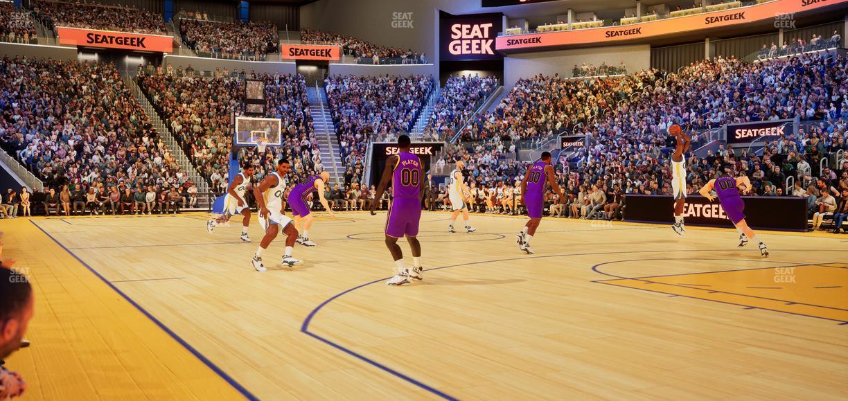 Chase Center - Section Vip Seat View