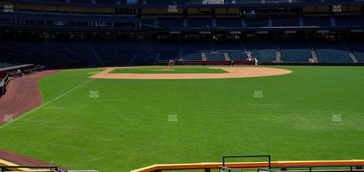 Chase Field - Section 105 Seat View