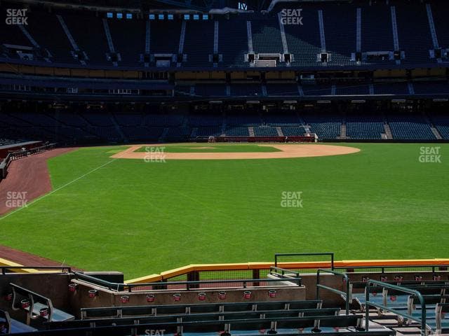 Chase Field - Section 105 Seat View