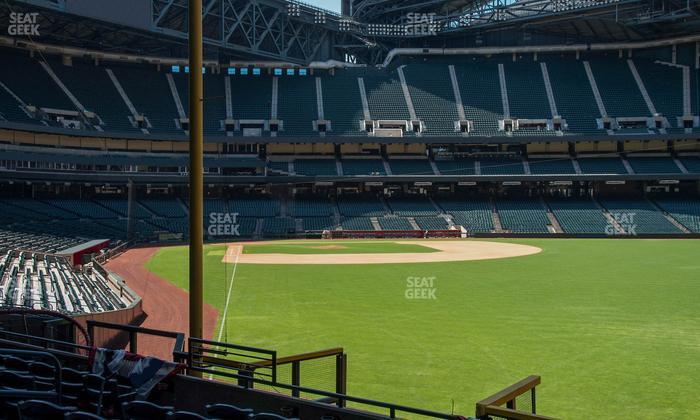Chase Field - Section 106 Seat View