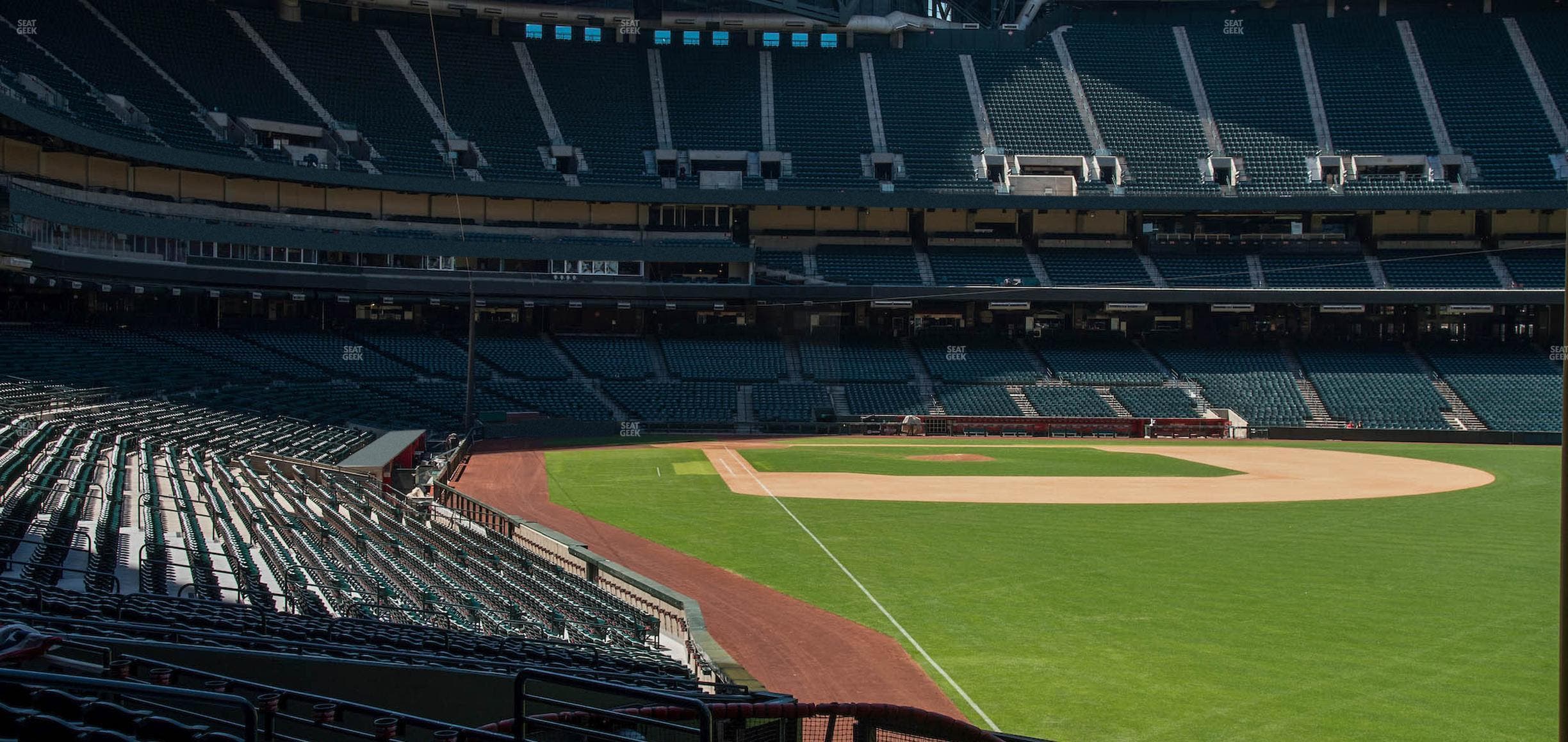 Chase Field - Section 107 Seat View