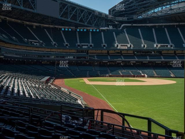 Chase Field - Section 107 Seat View
