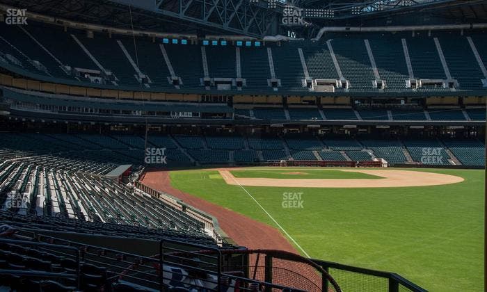Chase Field - Section 107 Seat View