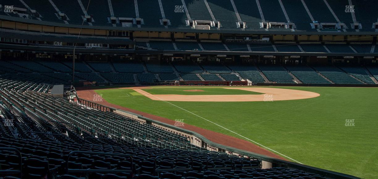 Chase Field - Section 108 Seat View