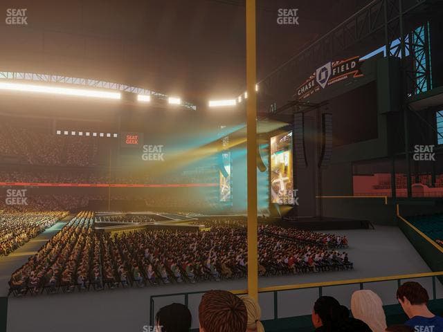 Chase Field - Section 108 Seat View