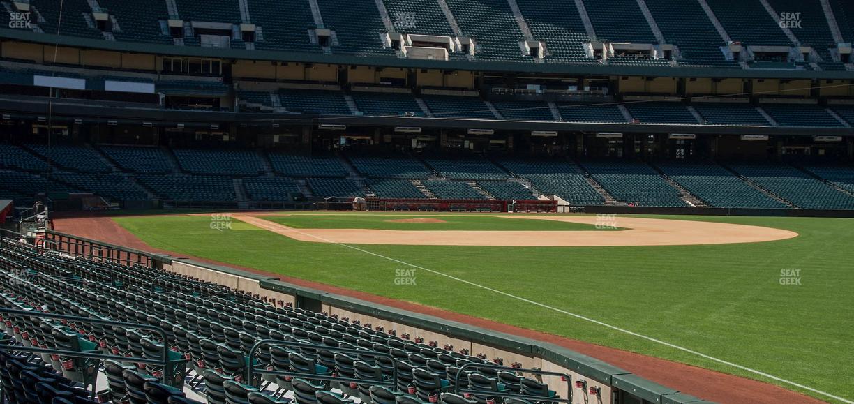 Chase Field - Section 109 Seat View