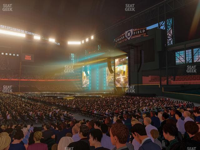 Chase Field - Section 110 Seat View