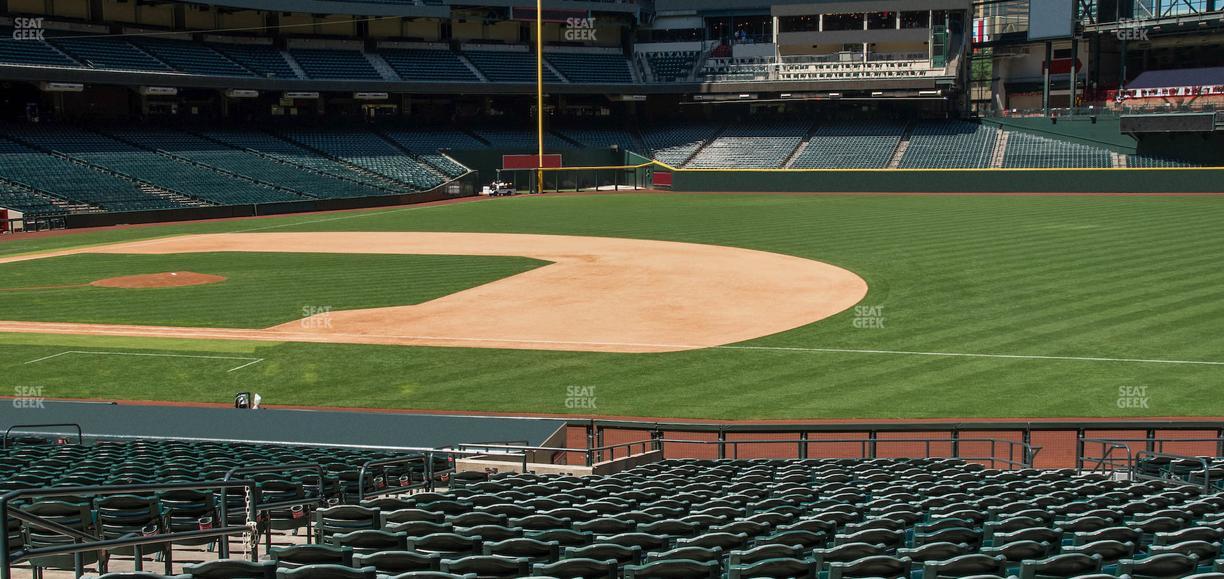 Chase Field - Section 114 W Seat View