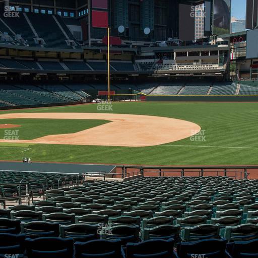 Chase Field - Section 114 W Seat View