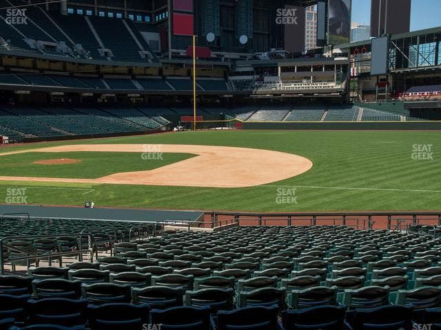 Chase Field - Section 114 W Seat View