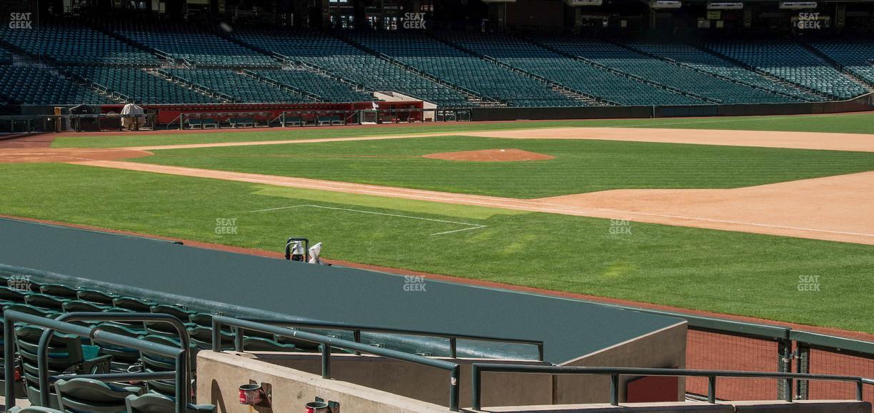 Chase Field - Section 114 Seat View